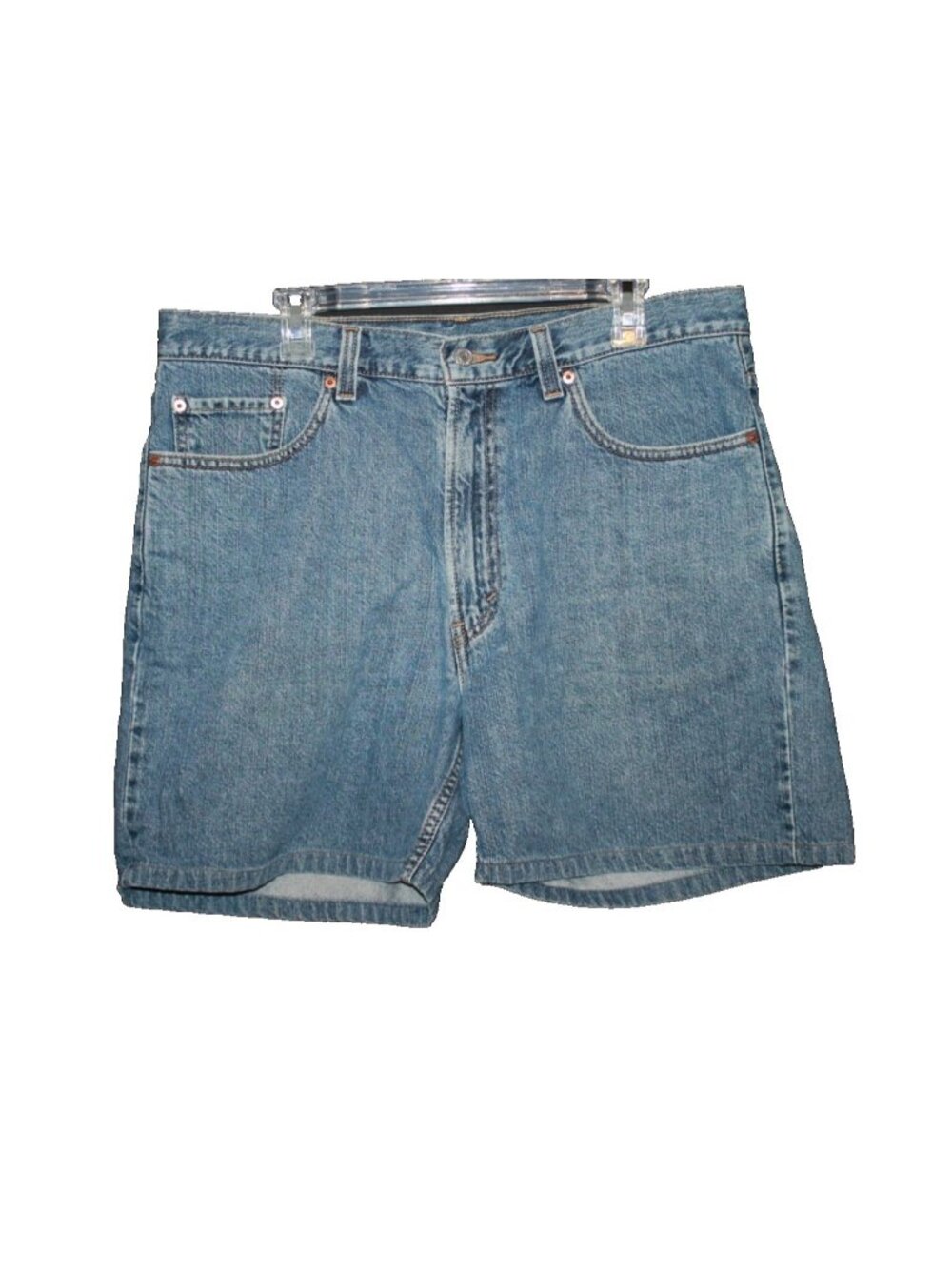 Levi's Vintage 550 Relaxed Fit Medium Wash Y2K 100% Cotton Denim Shorts Men's 38